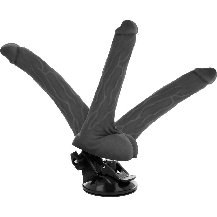 Dildo Realistico Vibrante Flessibile Basecock — 18.5 cm