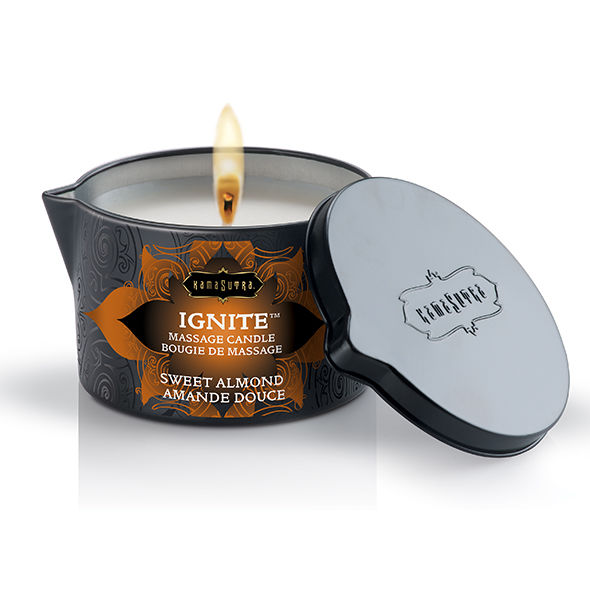 Candela da Massaggio Kamasutra Mandorla Mediterranea — 170 g