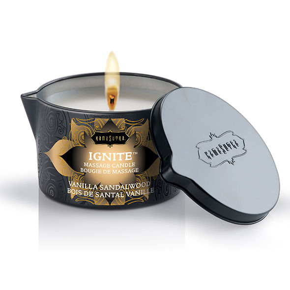 Candela da Massaggio Kamasutra Vanilla & Sandalwood — 170 g