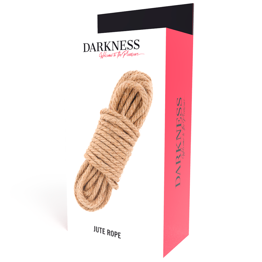 Corda Bondage in Juta Darkness Japanese Rope — 10 m