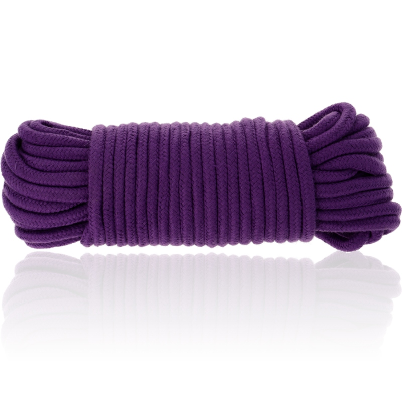 Corda Bondage in Cotone Darkness — 20 m, Lilla