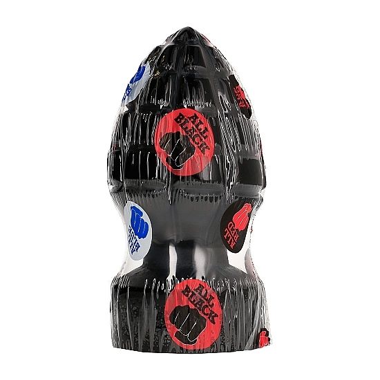 Plug Anale All Black — PVC, 14 cm