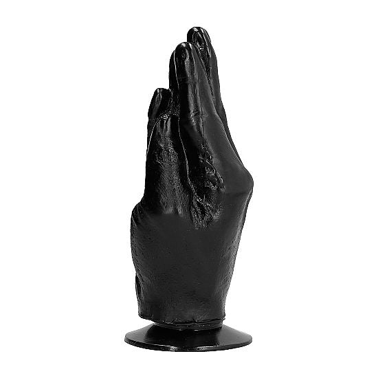 Dildo Fisting All Black — PVC, 21 cm