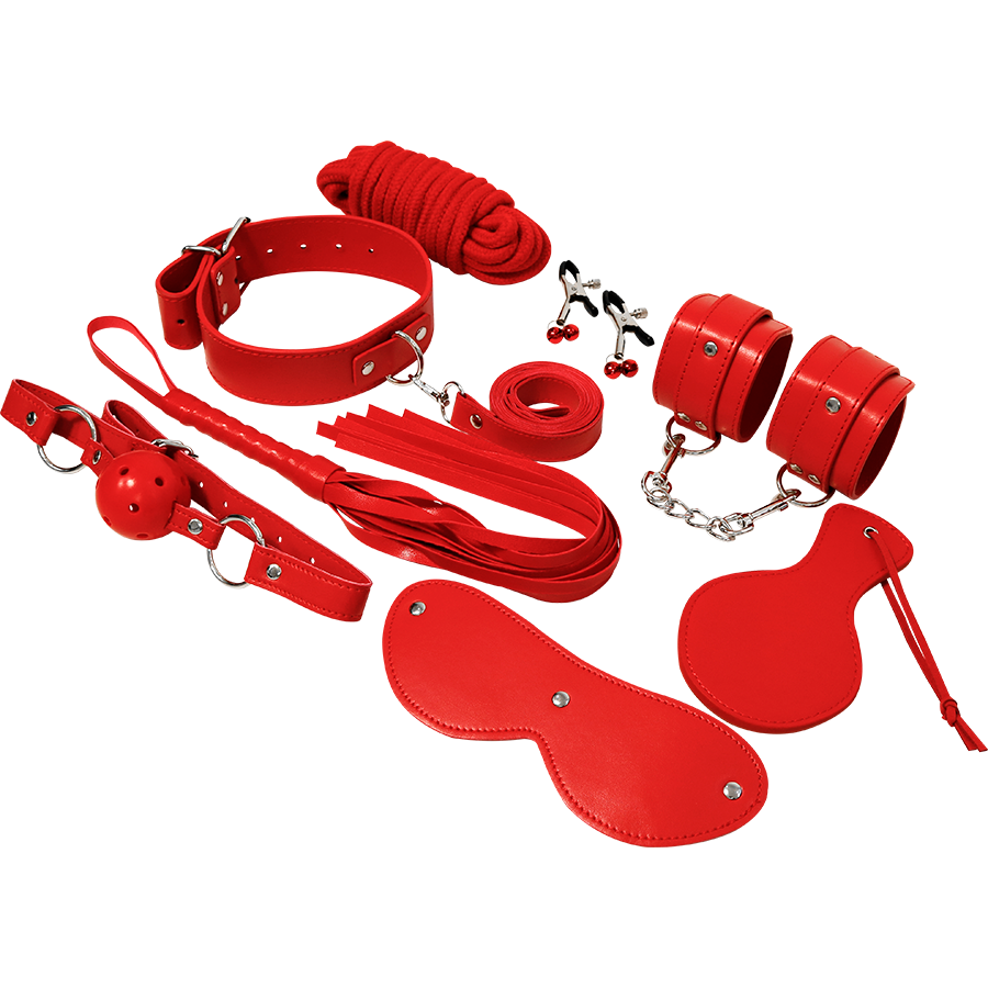 Kit Bondage BDSM Experience Serie Rossa