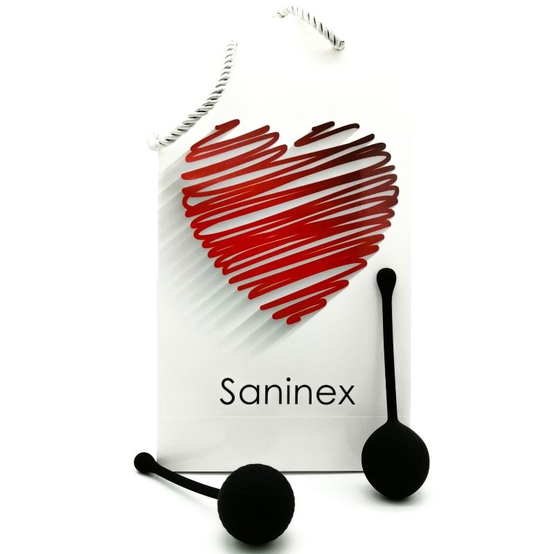 Uovo Vibrante con Sfera Pendolare Saninex Clever — Silicone