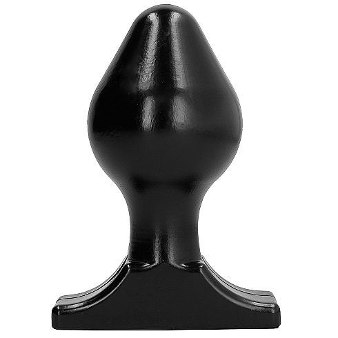 Plug Anale All Black — 16 x 8 cm