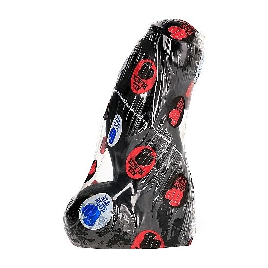 Dildo Realistico Flessibile All Black — 17 cm
