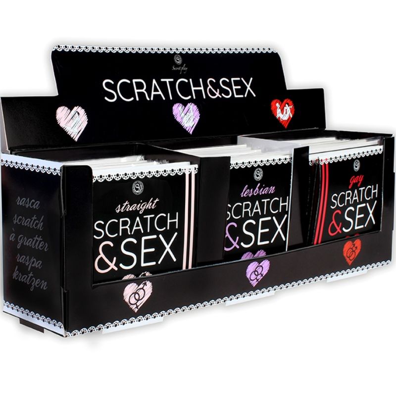 Display Giochi Erotici Secretplay Scratch & Sex — 36 Unità