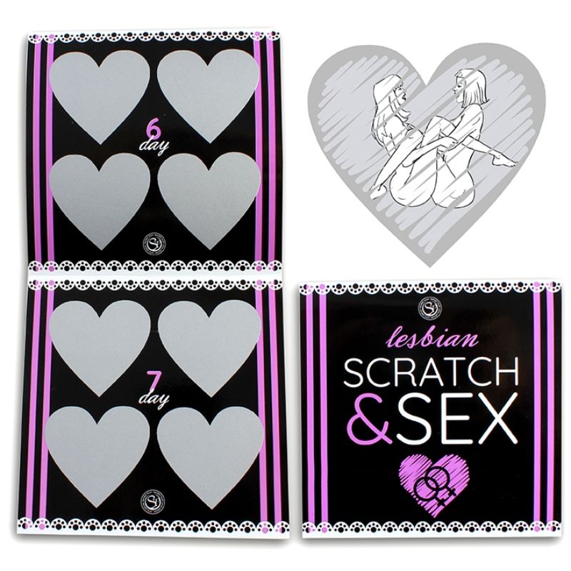 Gioco Erotico Gratta e Vinci Secretplay Scratch & Sex — Coppie Lesbiche