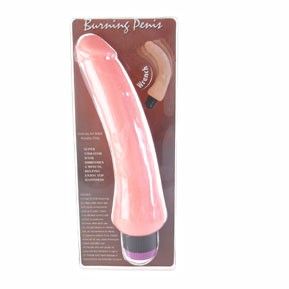Dildo Realistico Vibrante Baile — Vinile Morbido, 19 cm