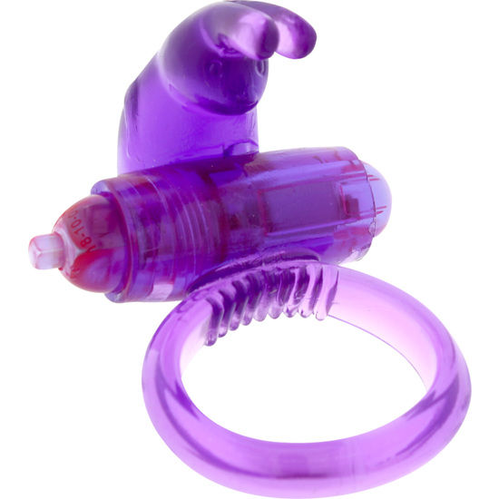 Anello Fallico Vibrante Seven Creations — Silicone, Lilla