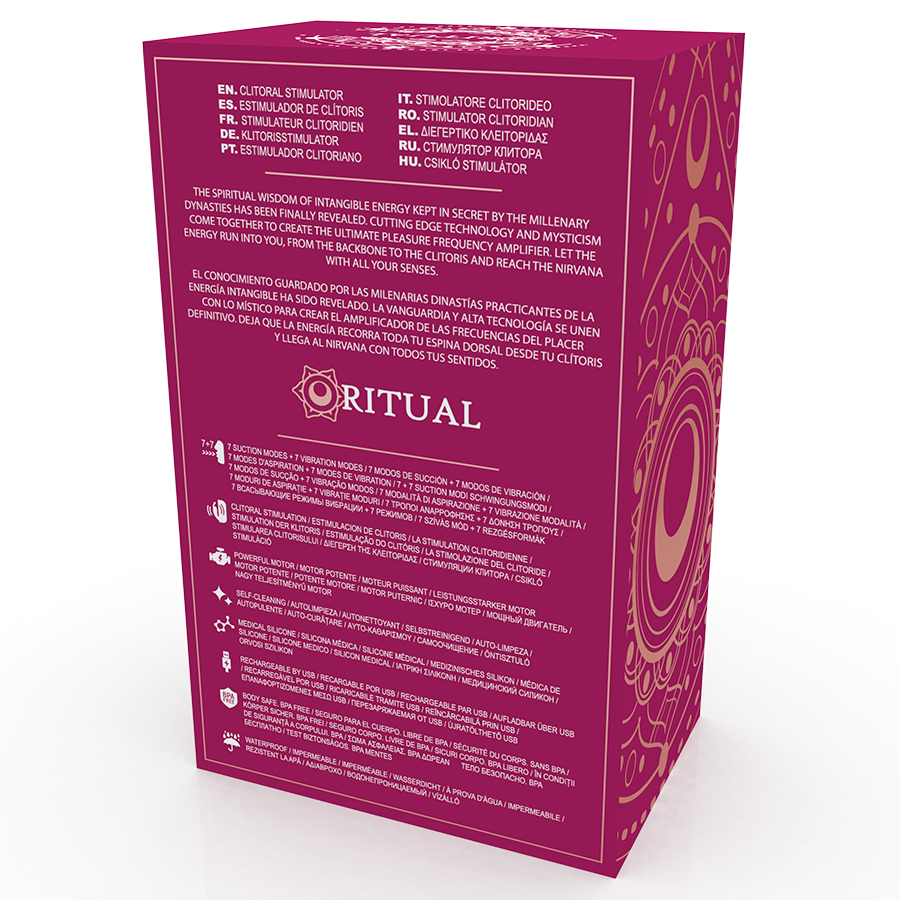 Succhia Clitoride Rithual Shushu 2.0 — Silicone, Aspirazione