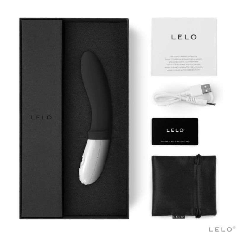 Plug Anale Massaggiatore Prostatico LELO Billy 2 — Nero