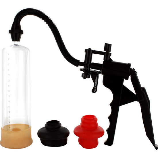 Pompa Pene con Anelli Seven Creations — 19 cm, Silicone