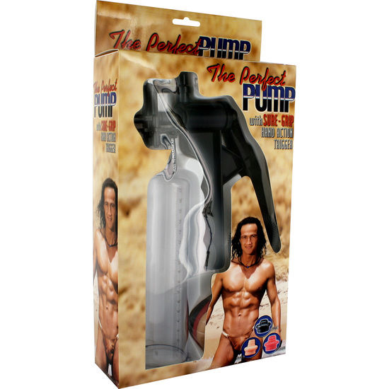 Pompa Pene con Anelli Seven Creations — 19 cm, Silicone