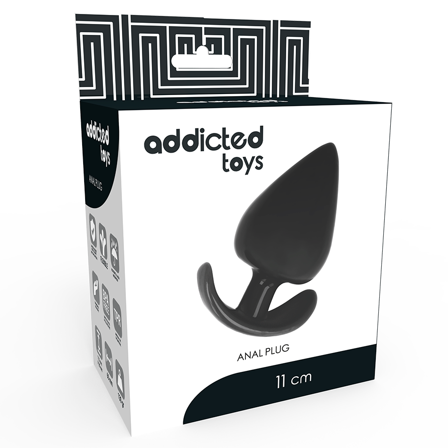 Plug Anale Realistico Addicted Toys — Silicone Doppia Densità 11 cm