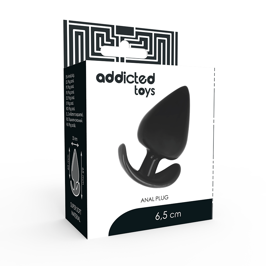 Plug Anale Addicted Toys — Silicone Morbido, 6.5 cm