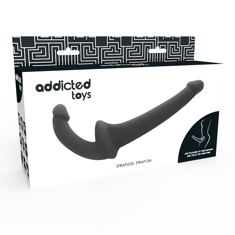 Imbracatura Strapless con Punto G Addicted Toys — Nero