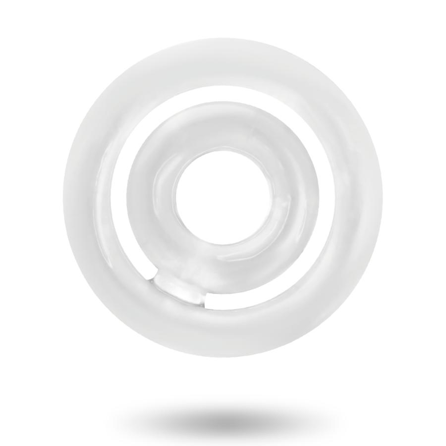 Anello Fallico in Silicone Addicted Toys Potenz — Trasparente
