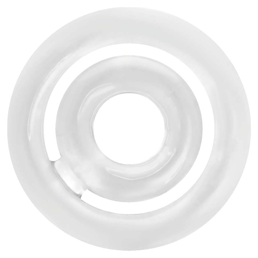 Anello Fallico in Silicone Addicted Toys Potenz — Trasparente