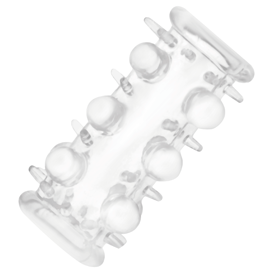 Guaina Fallica con Anello Addicted Toys — Trasparente