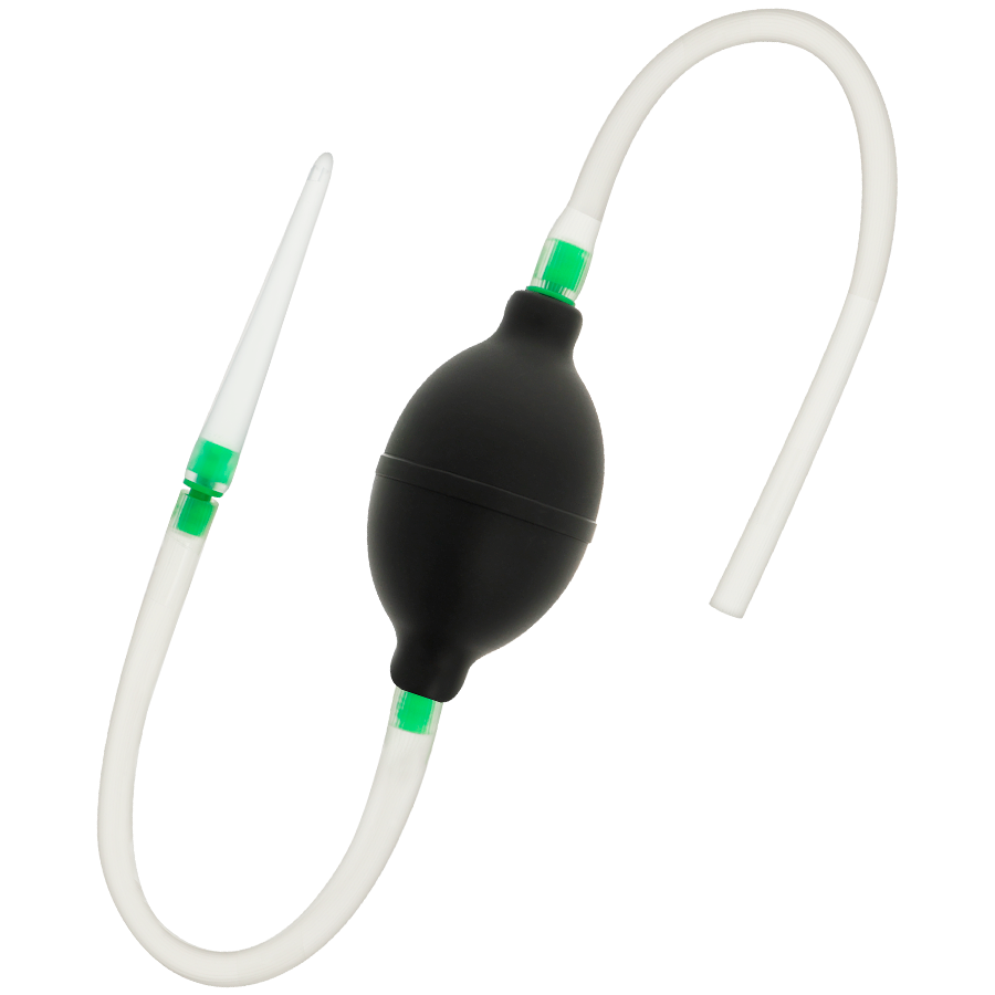 Set Clistere Anale Addicted Toys — TPR Ipoallergenico, Nero