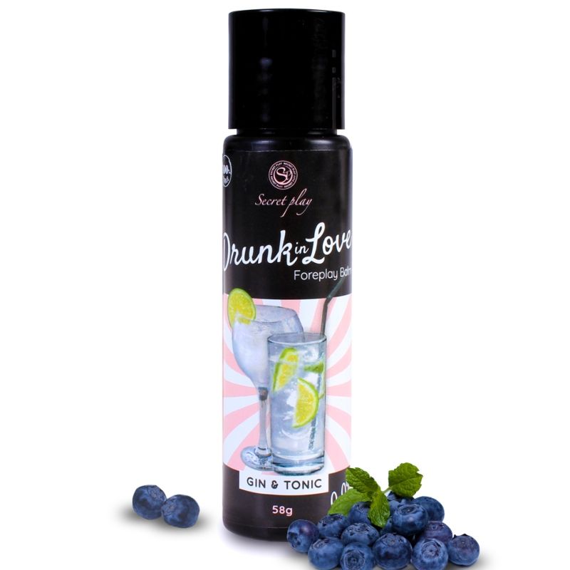 Lubrificante Intimo Commestibile Secretplay Gin & Tonic — 60 ml