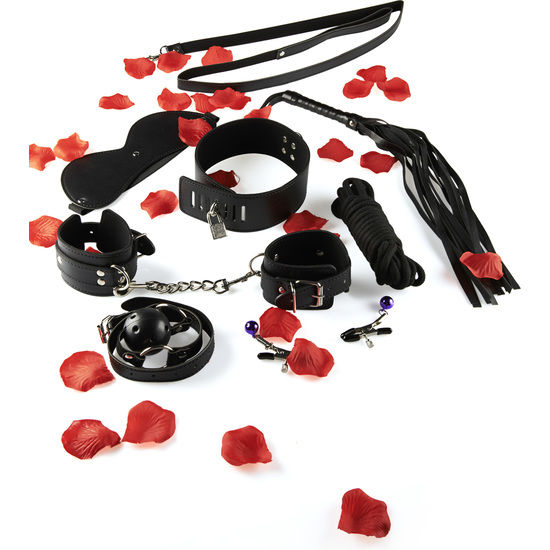 Kit Bondage BDSM Toyjoy — Maschera, Collare, Frusta, Bavaglio