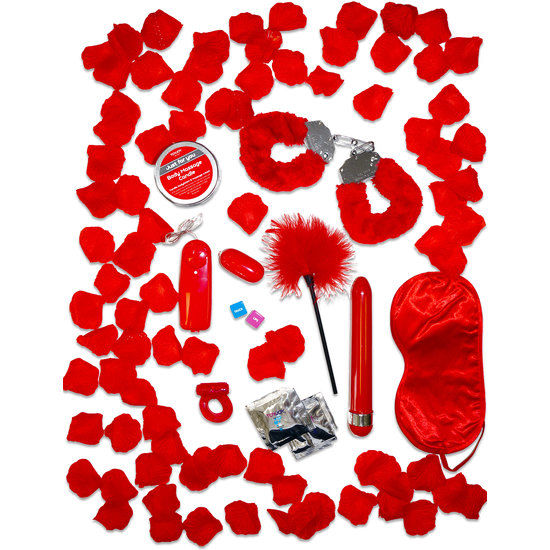 Kit Regalo Romantico Erotico Toyjoy Solo per Te — Set Coppia