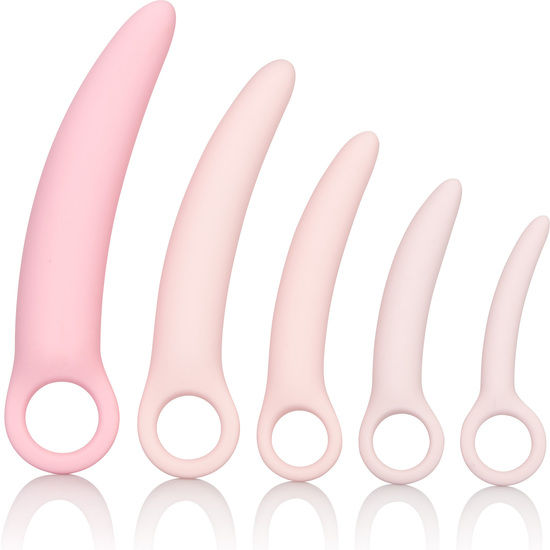 Set Dilatatori Vaginali Calexotics Inspire — Silicone, 5 Pz