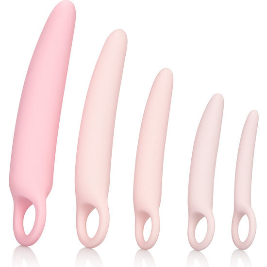 Set Dilatatori Vaginali Calexotics Inspire — Silicone, 5 Pz