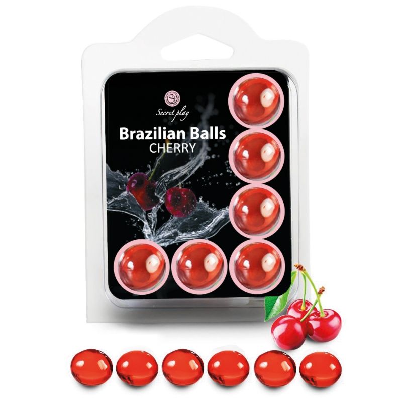 Palline Lubrificanti Aromatizzate Secretplay — Ciliegia