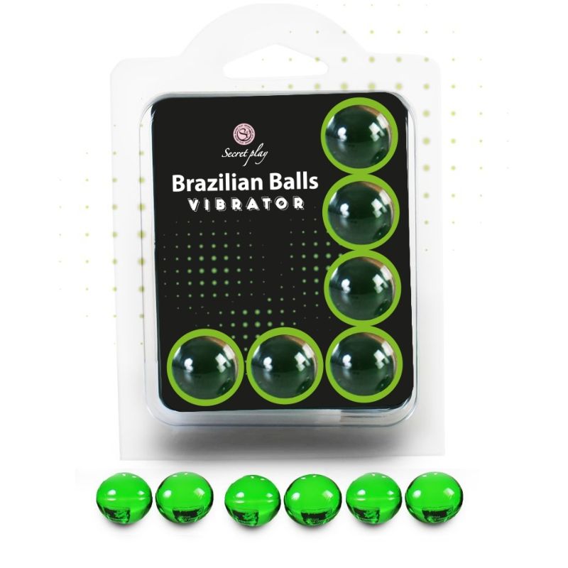 Set Palline Brasiliane Vibranti Secretplay — 6 Pezzi