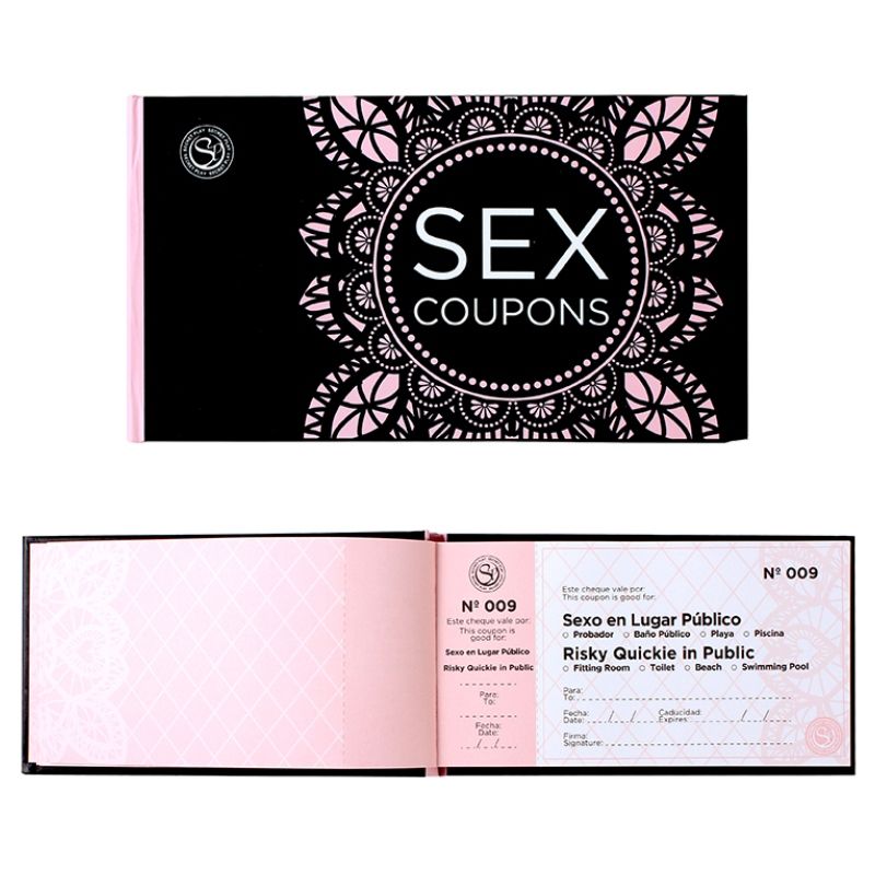 Gioco Erotico Coupon Sessuali Secretplay — 50 Carte
