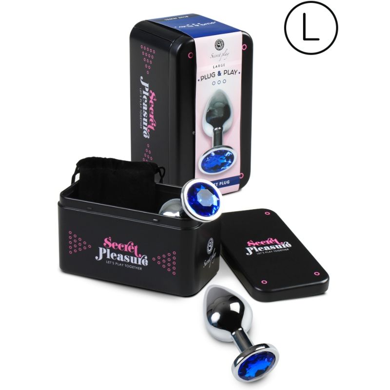 Plug Anale in Metallo Taglia L Secretplay — Alluminio