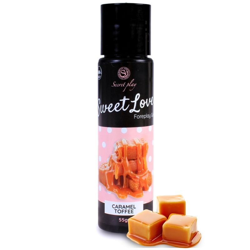 Gel Lubrificante Commestibile Secretplay Dolce Amore — Caramello 60 ml
