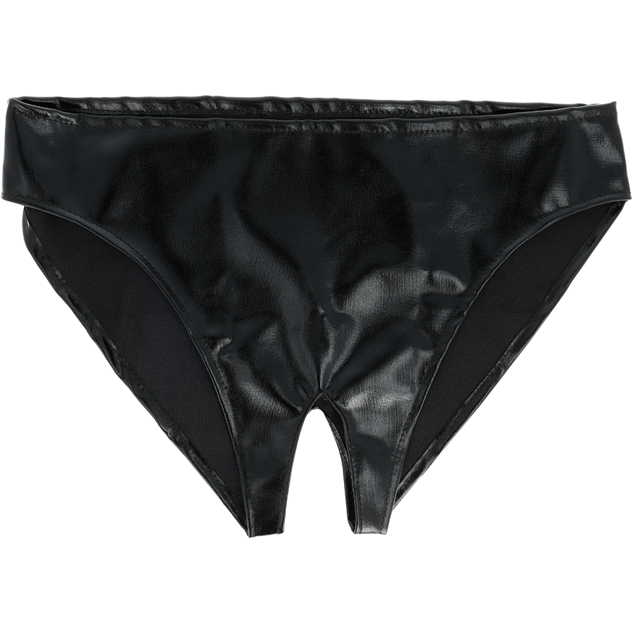 Mutandine Fetish Aperte Unisex Darkness — Taglia Unica