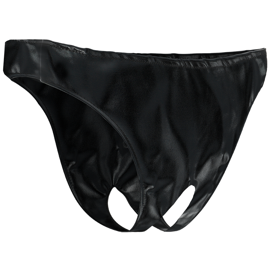 Mutandine Fetish Aperte Unisex Darkness — Taglia Unica