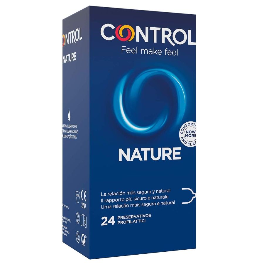 Preservativi in Lattice Naturale Control Adapta Nature — 24 Unità