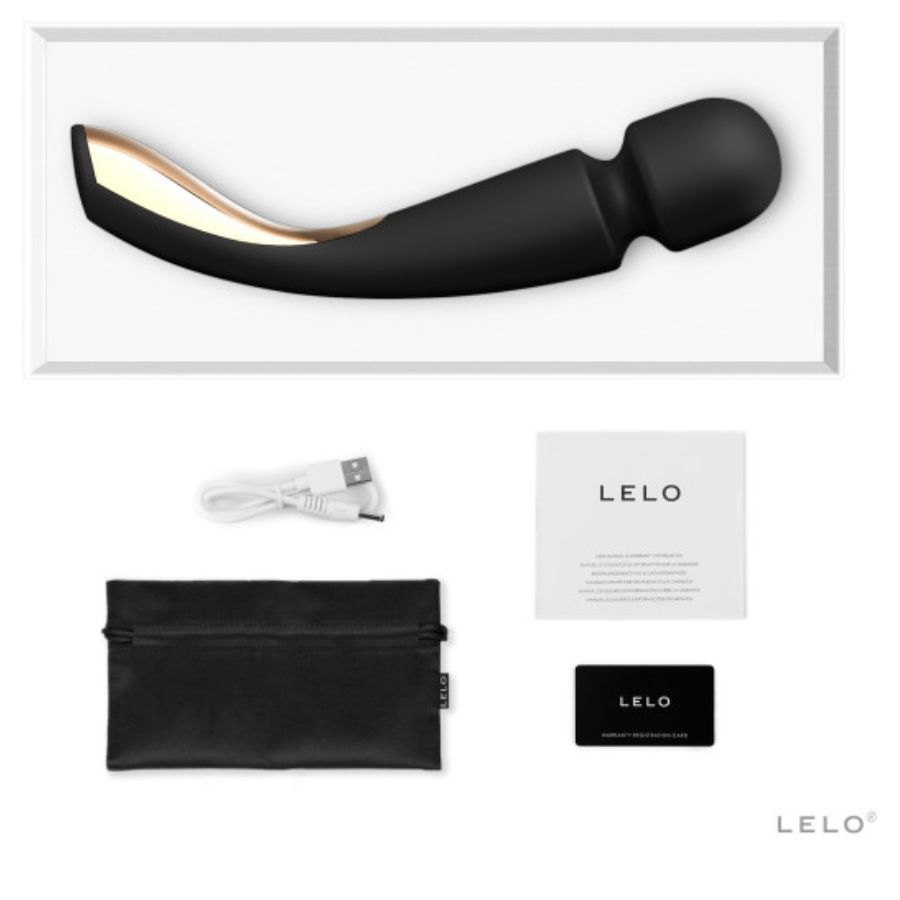 Vibratore Wand LELO Smart Wand 2 — 10 Modalità, Nero