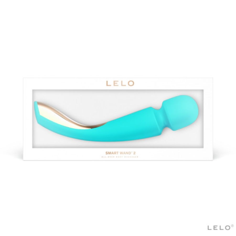 Vibratore Wand LELO Smart Wand 2 — 10 Modalità, Turchese