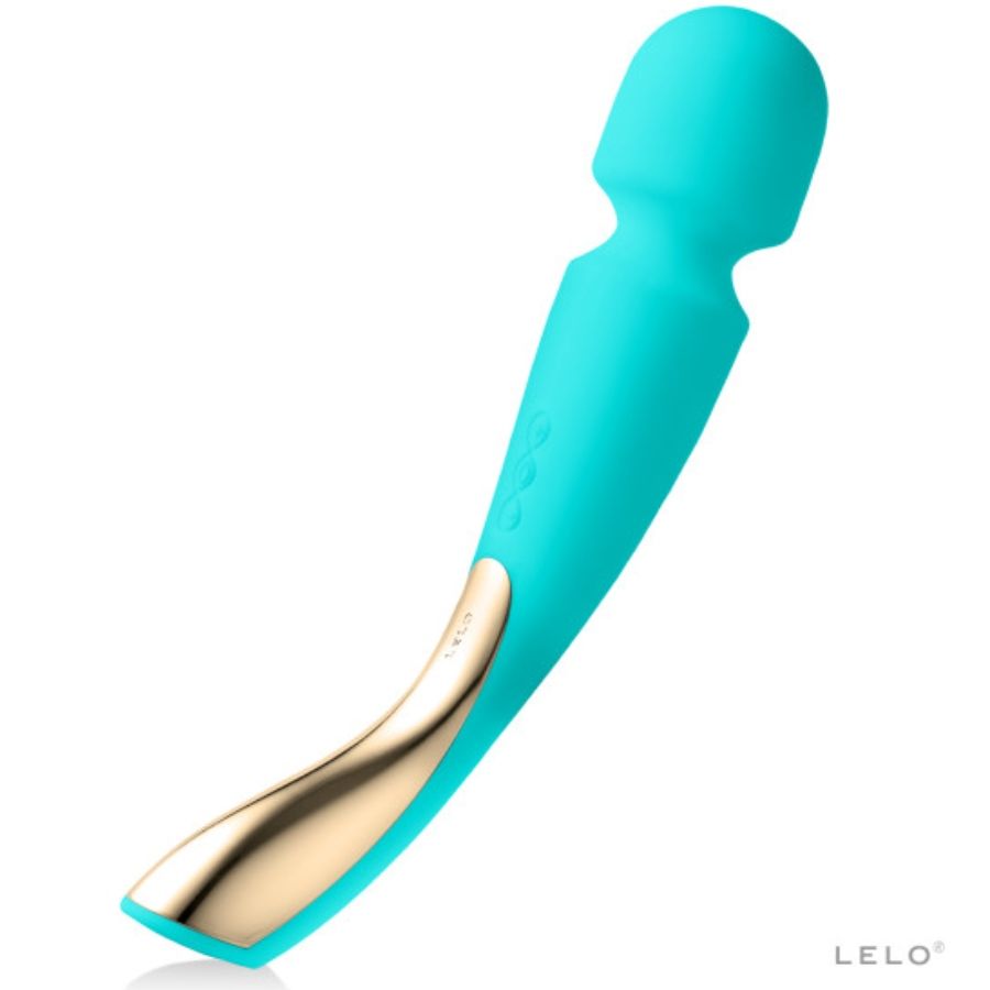 Vibratore Wand LELO Smart Wand 2 — 10 Modalità, Turchese