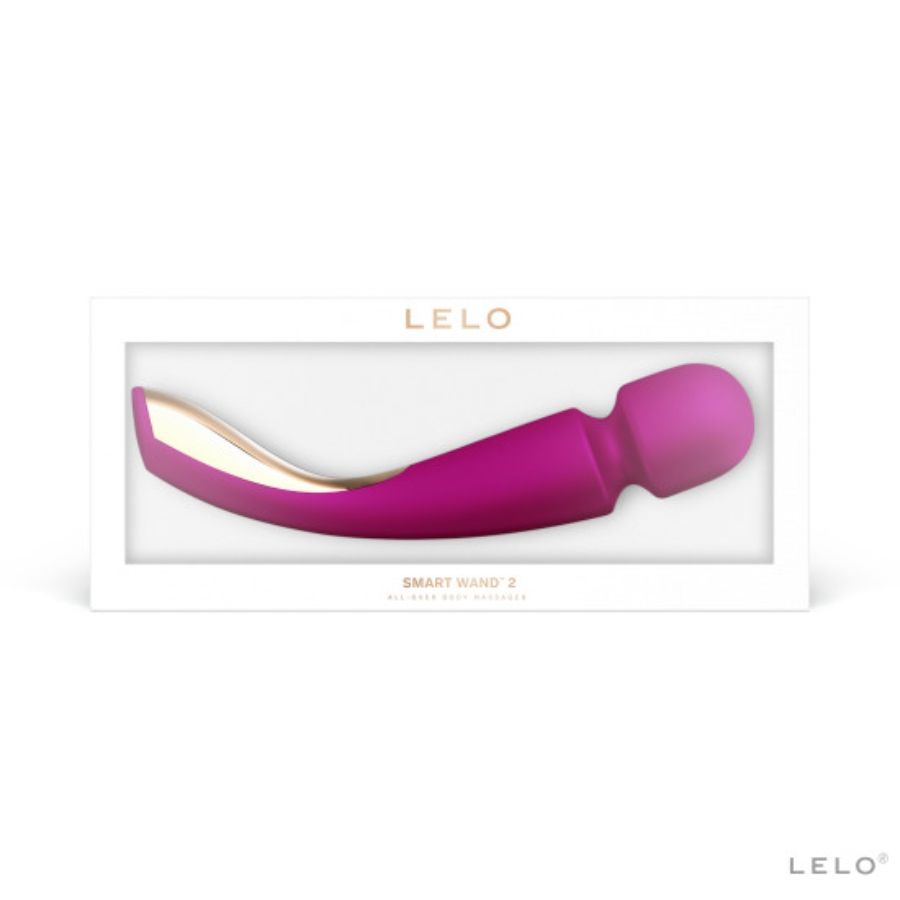 Vibratore Wand LELO Smart Wand 2 — 10 Modalità, Bordeaux