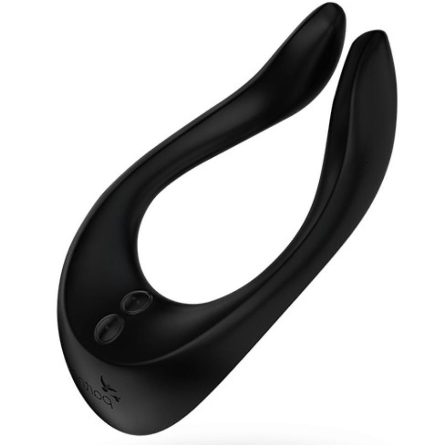 Anello Fallico Vibrante Satisfyer Partner Multifun 2 — Nero