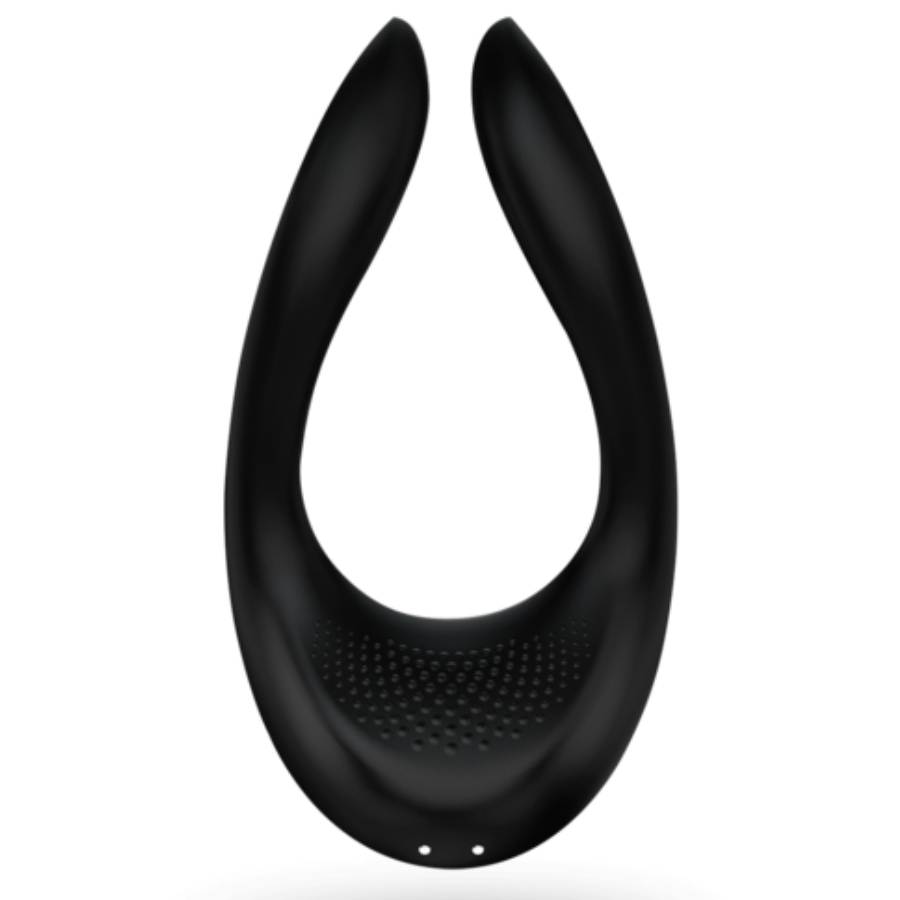 Anello Fallico Vibrante Satisfyer Partner Multifun 2 — Nero