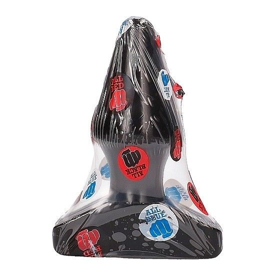 Plug Anale Conico All Black — 17 cm
