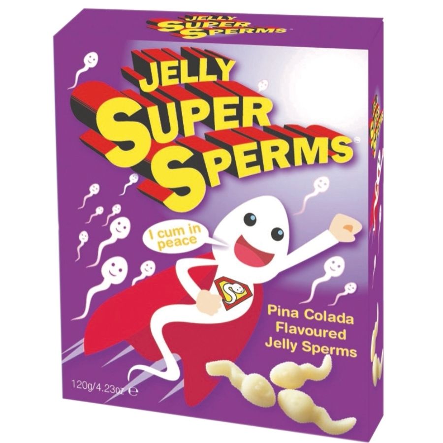 Caramelle Gommose a Forma di Sperma Spencer & Fleetwood — 120 g