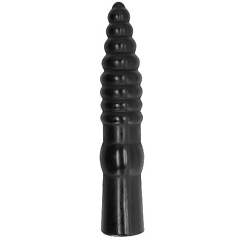 Dildo Anale All Black — 33 cm