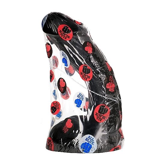 Dildo Realistico All Black Dong — 23 cm