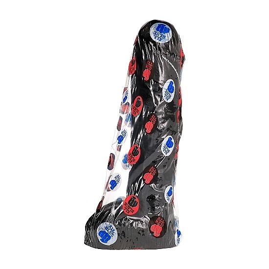 Dildo Realistico All Black Dong — 29 cm, Diametro 6 cm